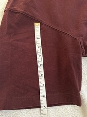 Carhartt Shirt Mens XL Short Sleeve Henley Crew Neck Buttons Workwear Red