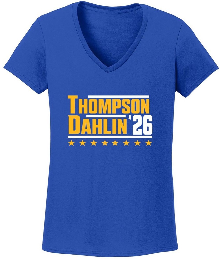 Tage Thompson Rasmus Dahlin Sabres LADIES V-Neck Shirt T-Shirt Adult XL