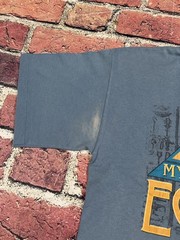 Vintage Mysteries of Egypt T Shirt Sz M Single Stitch Mummy Pyramids USA 90s