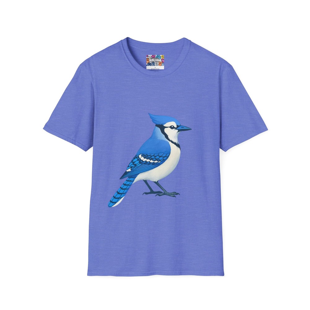 Blue Jay Graphic T-Shirt – Vintage Bird Tee for Nature Lovers & Birdwatchers