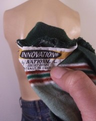 vintage 50s 60s Innovation by National Striped T-Shirt single stitch Surf L