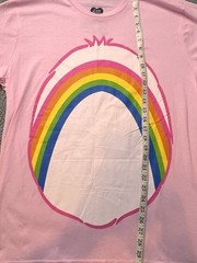 Care Bears Pink Halloween Graphic Print T Shirt Mens Size XL