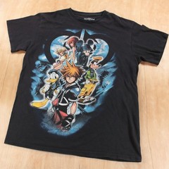DISNEY Kingdom Hearts t-shirt MEDIUM y2k gamer anime rpg mad engine square enix