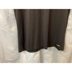 Kohl’s DryTek Black Short Sleeve Shirt, Labeled 2XXL Tall, Fits Like 1XL Tall