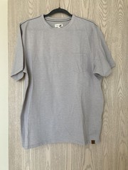 Fundamental Coast pocket Tee T Shirt Mens XLarge gray Crewneck