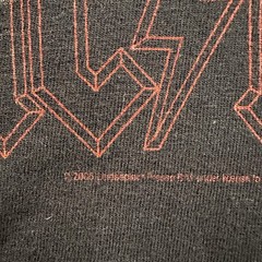 Vtg Liquid Blue AC/DC Shirt Mens M Black Band Photo Graphic Rock Music Tee 2005