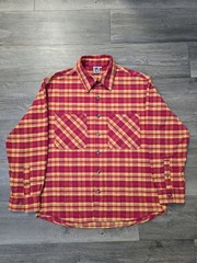 Saint Vanity Flannel Red/Yellow