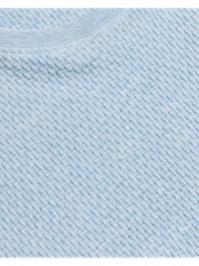 Ted Baker London Textured T-Shirt Short Sleeve Crew Neck Blue Size 5 XL