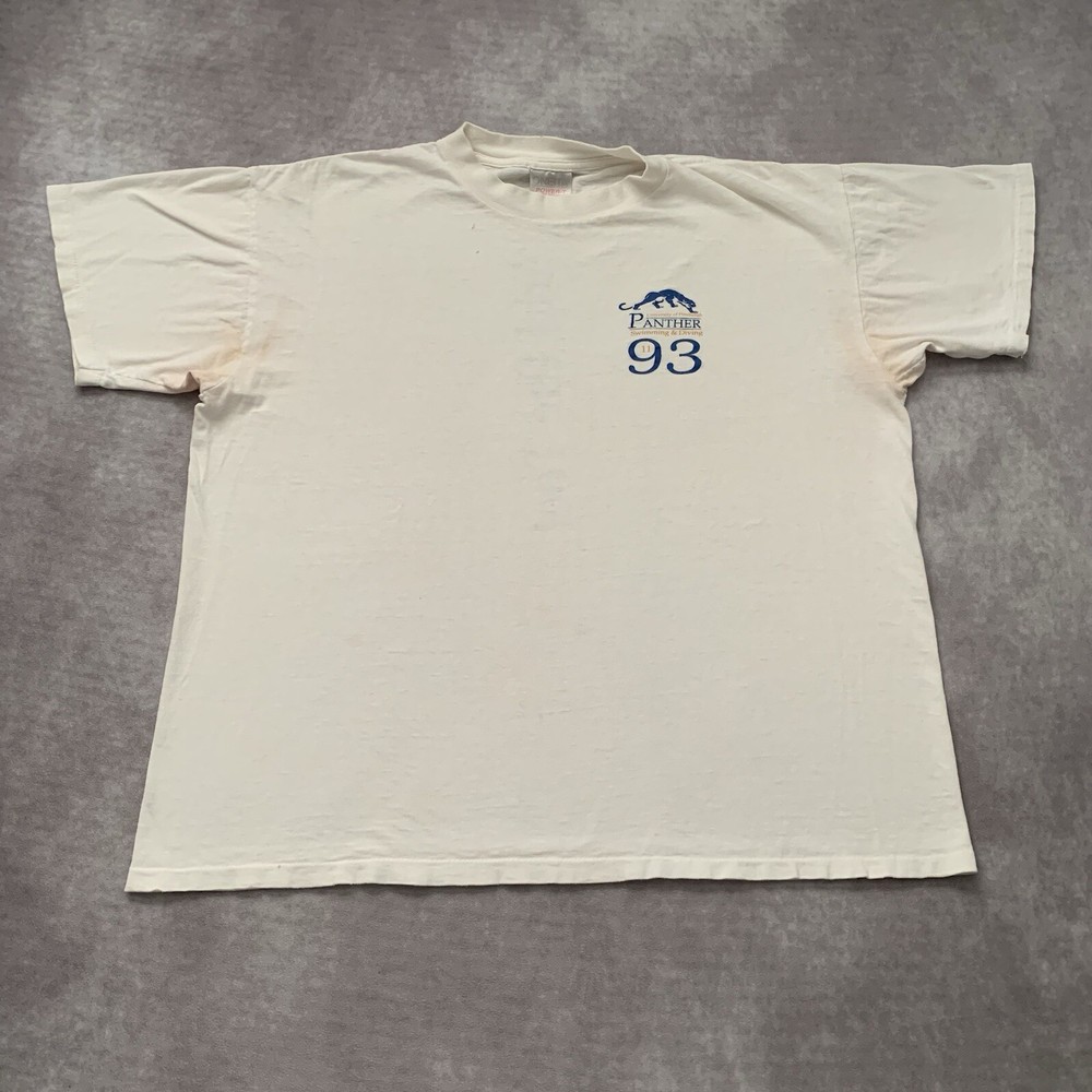 Vintage 90s Pittsburgh Panthers Swimming And Diving Shirt Size XL University