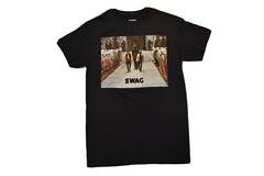 Fifth Sun Mens Star Wars Chewbacca, Han Solo SWAG Black Shirt New S