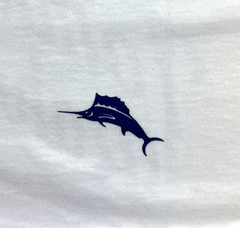 Tommy Bahama Men’s Graphic T / Big-Tall / White / 100% Cotton / AZUL SAILS