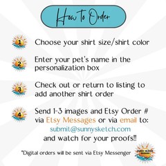 Custom Pet Portrait Comfort Tee Personalized Dog Cat Photo