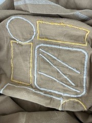 Vintage JNCO Jeans Graphic Print Shirt Y2K Size XL Earthtone Brown Embroidered