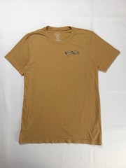 Pendleton Mens Sz M Rodeo Flag Graphic T-Shirt Brown Cowboy Horse Rider Logo Tee