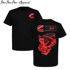 Cummins X15 Engine T-Shirt, Vintage Truck Mechanic Graphic Tee, Diesel Engine St
