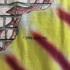 Vintage 1994 Grateful Dead Summer Concert Tour Tie Dye T-Shirt XL