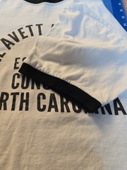 The Avett Brothers Est 2001 Concord NC T Shirt White Black Trim Sz L