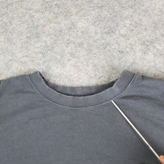 Dickies Shirt Mens 2XL Gray Crew Neck Short Sleeve Pocket Logo Stretch Pullover