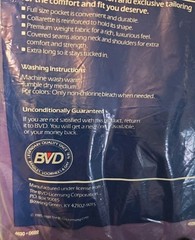 Vintage BVD Mens Purple Pocket Tee XXL (50-52) Combed Cotton USA Made BRAND NEW