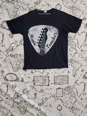 Port & Company Music Teacher Guitar Pick Graphic T-Shirt Men’s Size L