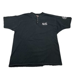 Vintage 2001 Sturgis Black Hills Cycle Classic Henley T Shirt XL