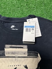 NIKE Hot Waffles To Go BLACK S/S T-SHIRT SZ: Medium Tall NWT HV9803-010