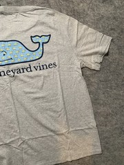 Vineyard Vines Men’s Golden Retriever Dog Whale Gray T-Shirt Size Large NEW NIP