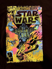 Star Wars “The Mighty Vader” Comic Book Theme T-Shirt Size XL