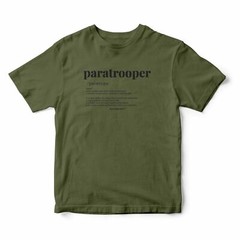 Armed Forces Gift Airborne Forces Para – Definition of the Paratrooper – T-Shirt