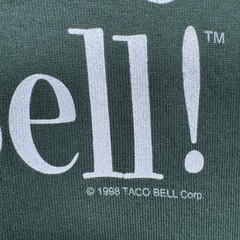 Vintage 1998 Taco Bell Chihuahua T-Shirt Green Men’s Size L