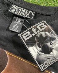 Brooklyn Mint B.I.G. Forever Graphic T-Shirt Men’s XL Black Short Sleeve Cotton