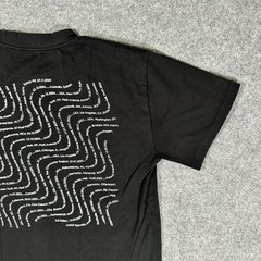 Jamie XX In Waves Tour Shirt 2024/2025 Double Sided Black DJ Tee – Size Small