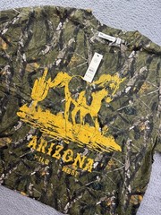 No Boundaries Shirt Mens 2XL Arizona Wild West Camo Graphic Tee T-Shirt Boxy