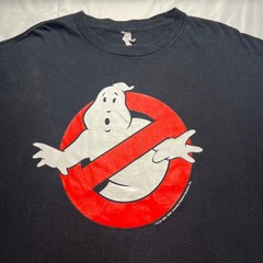 Ghostbusters Classic Logo Graphic T Shirt Mens 2XL Black 2008 Movie Promo Tee