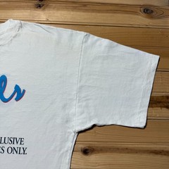 Vintage 90s Sandals Luxury Resorts Beach Caribbean Vacation Promo T-Shirt XL