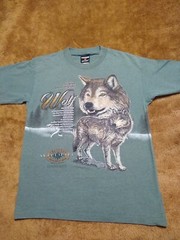 Vintage Signal Sports USA 90s North American Gray Wolf Medium Wildlife Outdoor