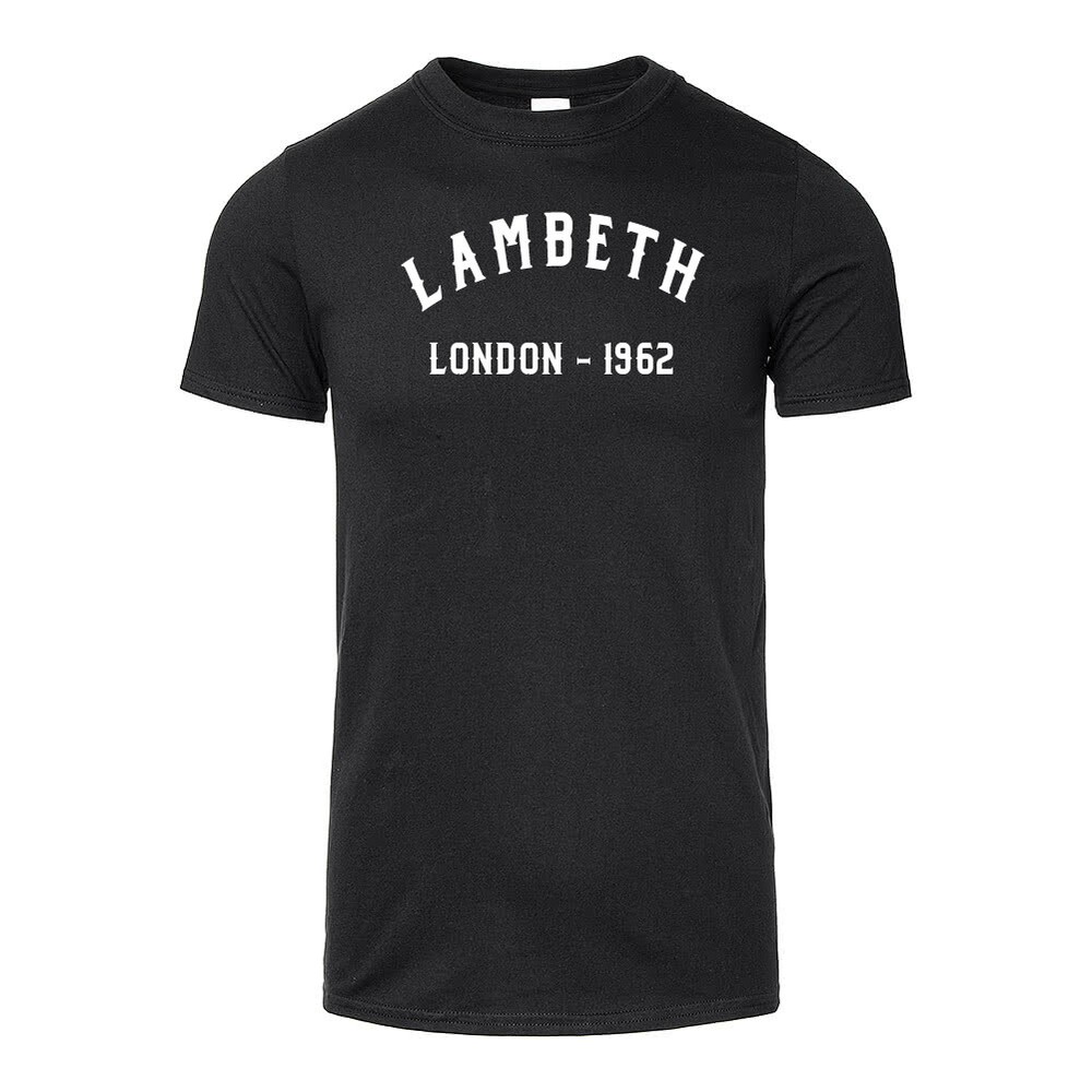 Men’s T-Shirt Lambeth London Borough Place Year Of Choice Birthday Gift