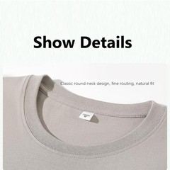 2pcs Crew Neck T-Shirt Short Sleeve Basic Tee Soft Cotton Casual Undershirt