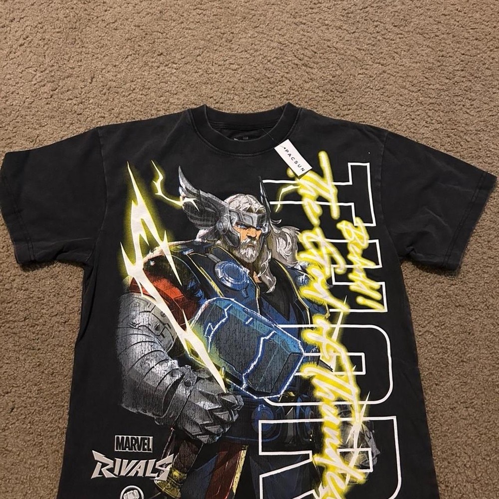 Marvel Rivals Thor T-shirt, Pacsun, Medium