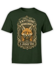 Judgy Fox T-Shirt | Unisex