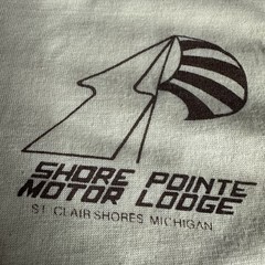 Vintage 80s St Clair Shores Michigan Shirt Small Tan Paper Thin Single Stitch