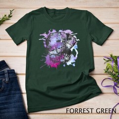 Golden Retriever Vintage Watercolor Dog Portrait Women Mom Unisex T-shirt