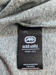 Ecko Unltd Men’s Crewneck Gray Marled Logo T-Shirt Sizes S, M, L, XL