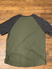 Men’s 2 Tone Olive And Gray American Eagle Short Sleeve t-shirt