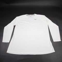 Nike Long Sleeve Shirt Men’s White Used XLT