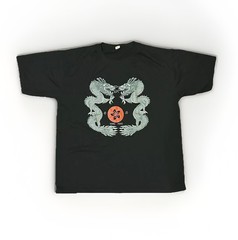 Vintage Hong Kong Double Dragon Graphic design Tshirt Adult XL Cotton from China
