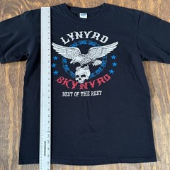 Lynyrd Skynyrd 2013 40th Anniversary Tour Shirt Medium Anvil Black Band Tee