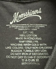 Moonshiners TV Show T Shirt Sz L 2013 Discovery Channel Always Drink Just Enough