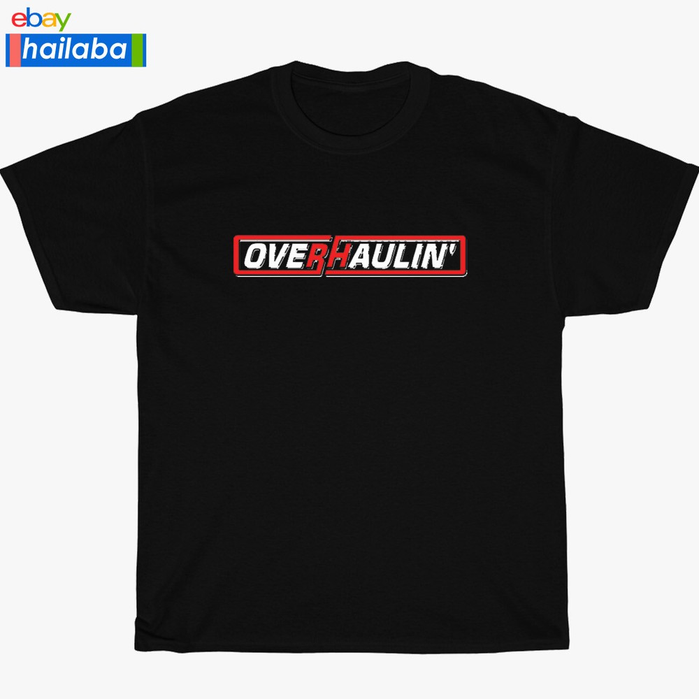 New Overhaulin Logo Black/Navy/Sport Grey/White Men’s T-Shirt S-5XL