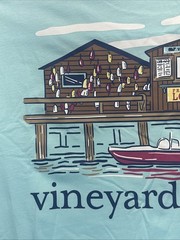 Vineyard Vines Men’s Medium Dockside Lobster Island Paradise Short Sleeve NWT
